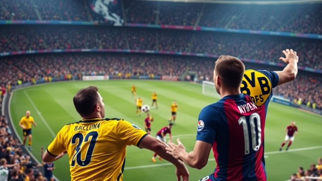 Nhận Định Barcelona vs Borussia Dortmund - Cuộc Chiến Giữa Hai Thế Lực Bóng Đá
