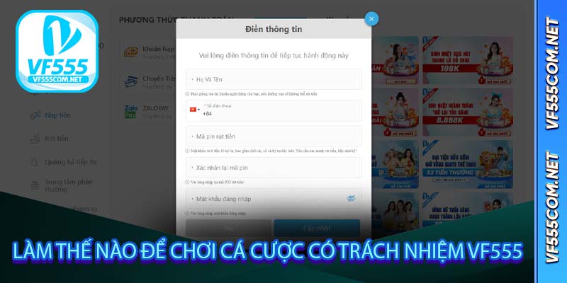 Làm thế nào để chơi cá cược có trách nhiệm VF555